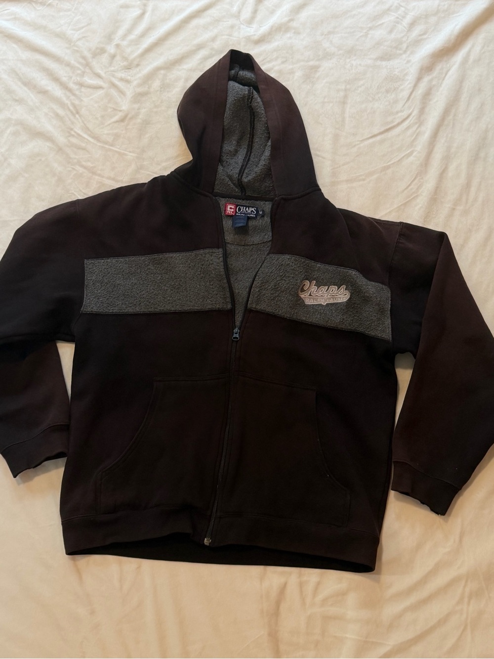 Chaos Ralph Lauren Mens Brown & Gray Jacket